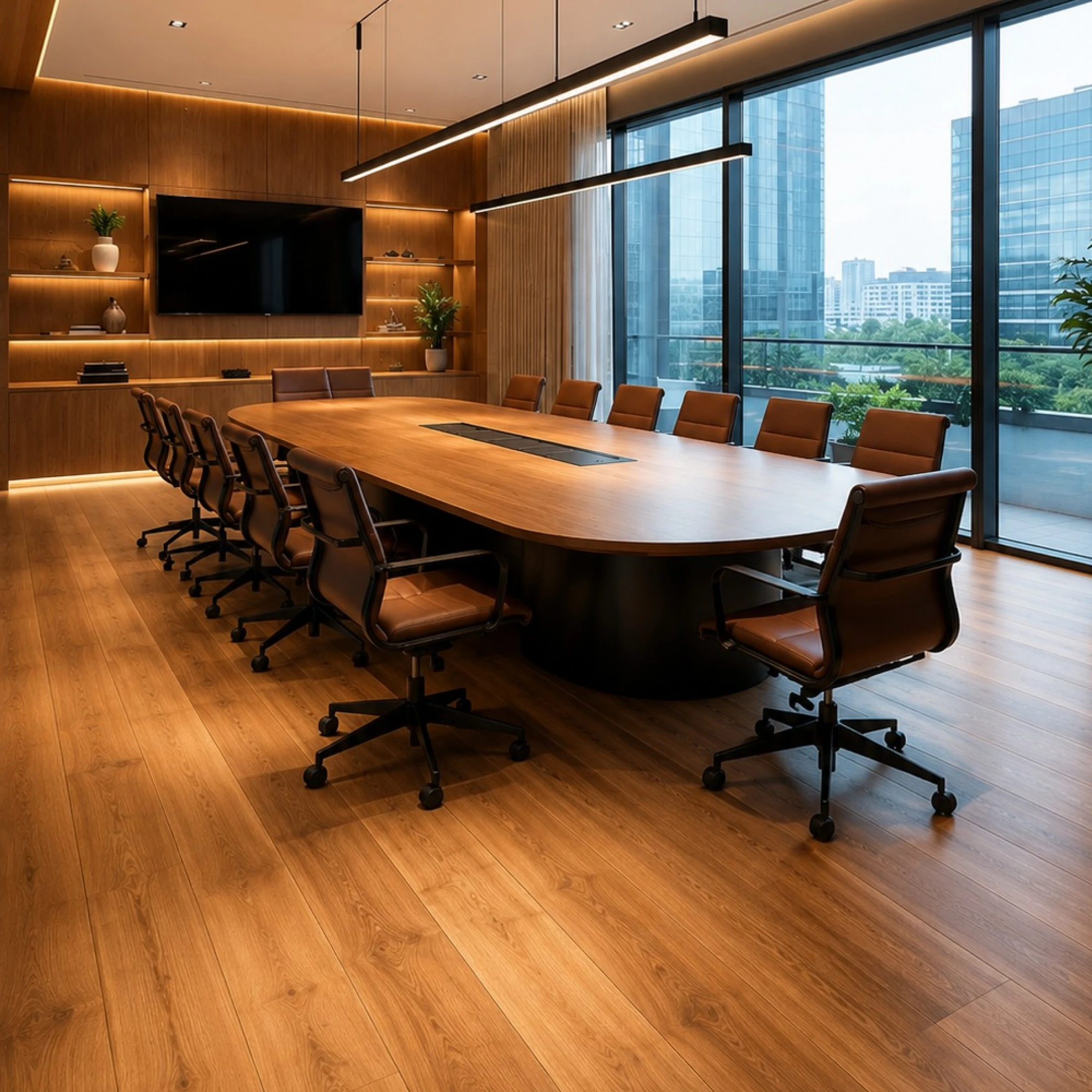 Obra de piso vinílico 4
